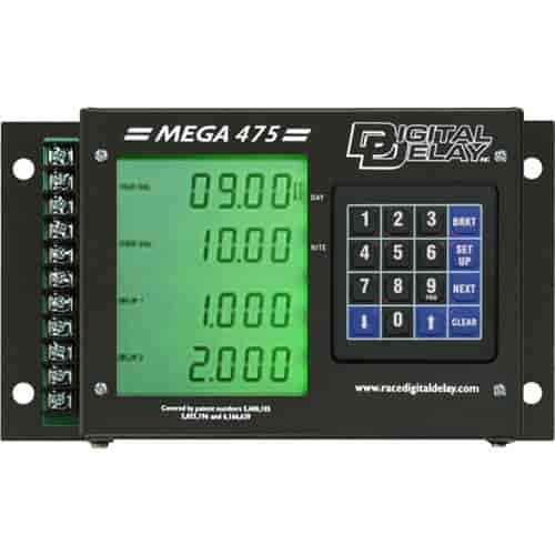 Mega 475 Digital Delay Box Black Case