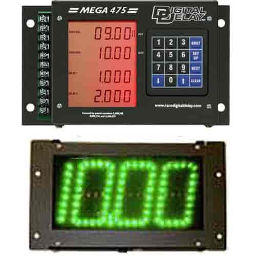 Mega 475 Digital Delay Box Black Case