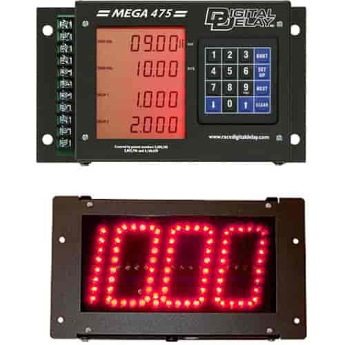 Mega 475 Digital Delay Box Black Case