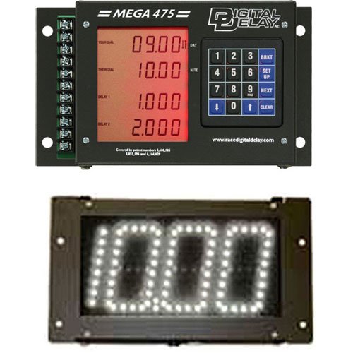 Mega 475 Digital Delay Box Black Case