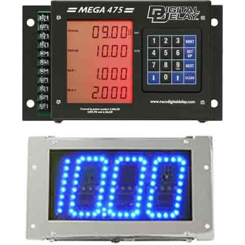 Mega 475 Digital Delay Box Black Case