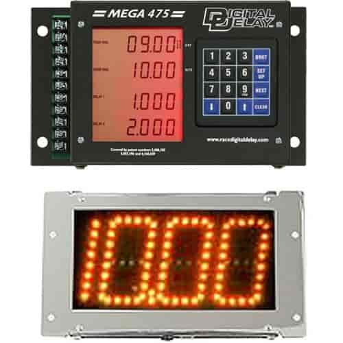 Mega 475 Digital Delay Box Black Case