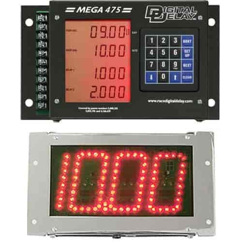 Mega 475 Digital Delay Box Black Case