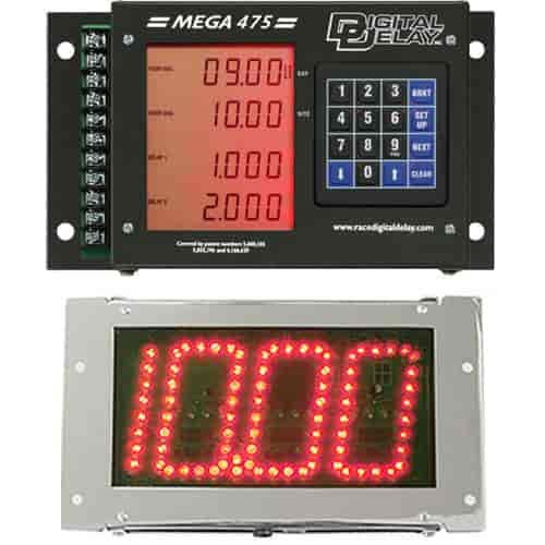 Mega 475 Digital Delay Box Black Case