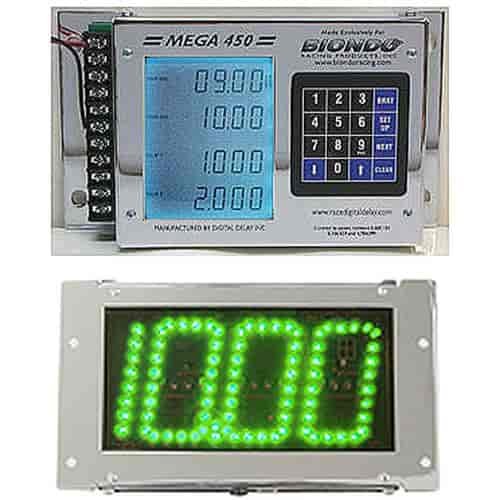 Mega 475 Digital Delay Box Chrome Case