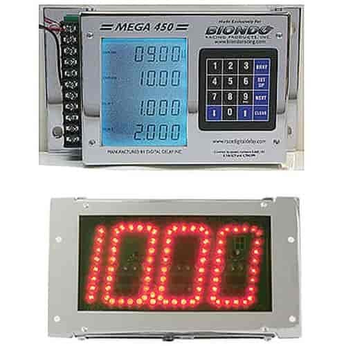 Mega 475 Digital Delay Box Chrome Case