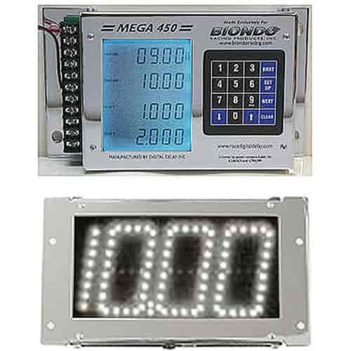 Mega 475 Digital Delay Box Chrome Case