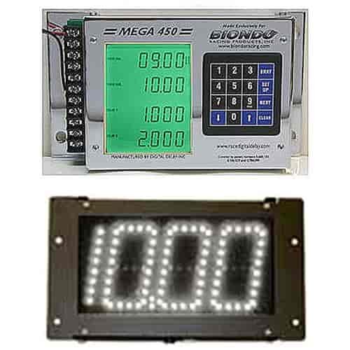 Mega 475 Digital Delay Box Chrome Case