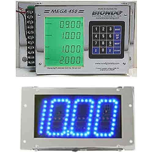 Mega 475 Digital Delay Box Chrome Case