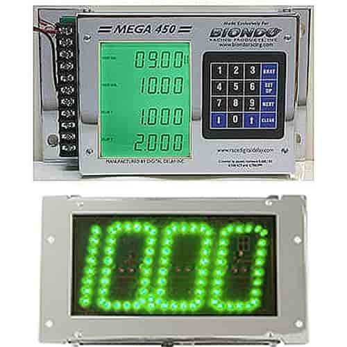 Mega 475 Digital Delay Box Chrome Case