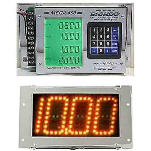 Mega 475 Digital Delay Box Chrome Case
