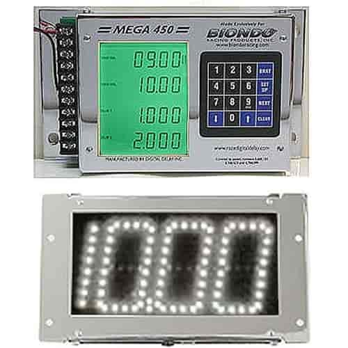 Mega 475 Digital Delay Box Chrome Case