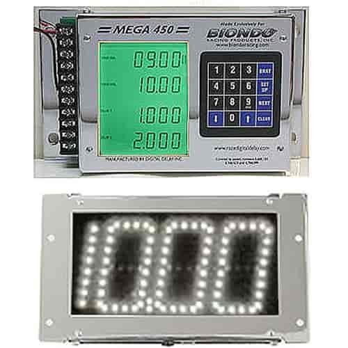 Mega 475 Digital Delay Box Chrome Case