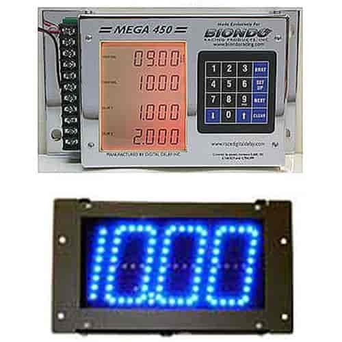 Mega 475 Digital Delay Box Chrome Case