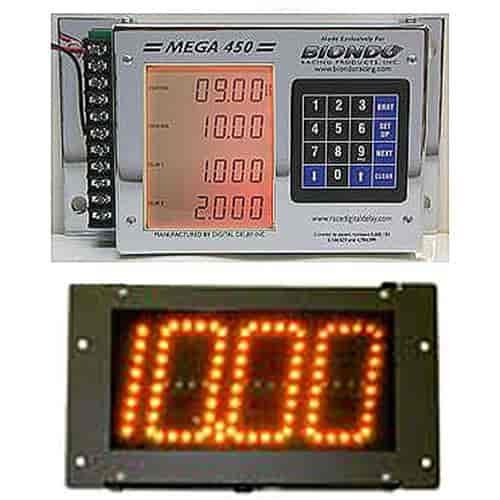 Mega 475 Digital Delay Box Chrome Case