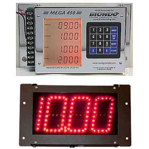 Mega 475 Digital Delay Box Chrome Case