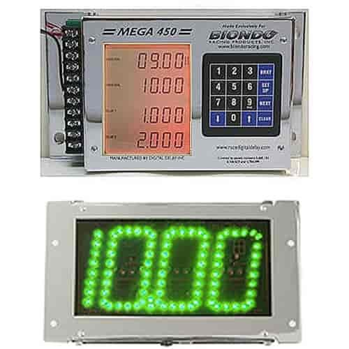Mega 475 Digital Delay Box Chrome Case