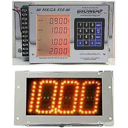 Mega 475 Digital Delay Box Chrome Case