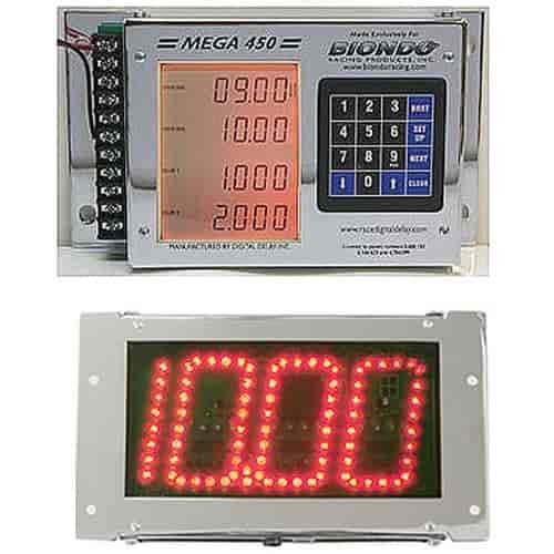 Mega 475 Digital Delay Box Chrome Case