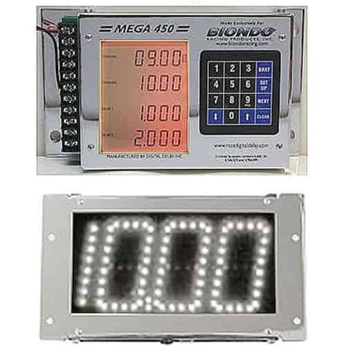Mega 475 Digital Delay Box Chrome Case