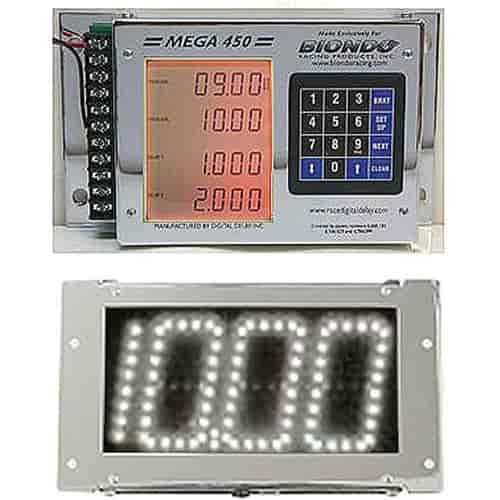 Mega 475 Digital Delay Box Chrome Case
