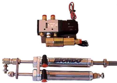 CO2 2-Position Throttle Control Two Stainless Steel Cylinders with High-Temp Seals