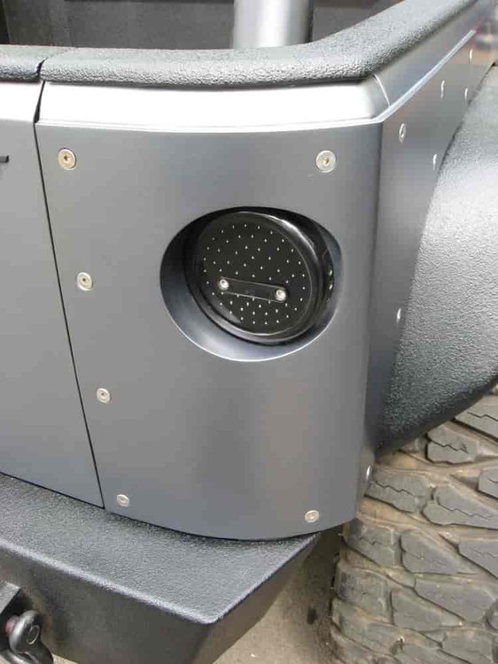 Bomb-Proof Corner Protectors 2007-2018 Jeep Wrangler JKU 4-Door - Bare Finish