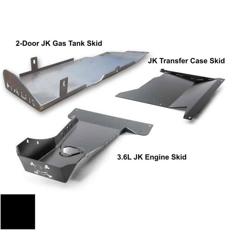 JK CMPLTE SKID PLATE 2 DR
