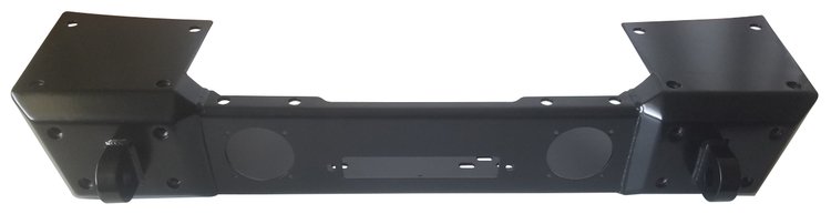 Predator-Series Front Bumper fits Select Late-Model Jeep Wrangler JL and Jeep Gladiator JT - Black Texture Powder-Coated Finish