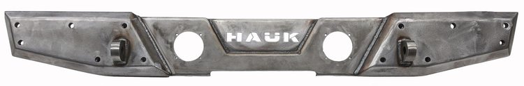 Predator-Series Rear Bumper fits Select Late-Model Jeep Wrangler JL - Black Gloss Powder-Coated Finish