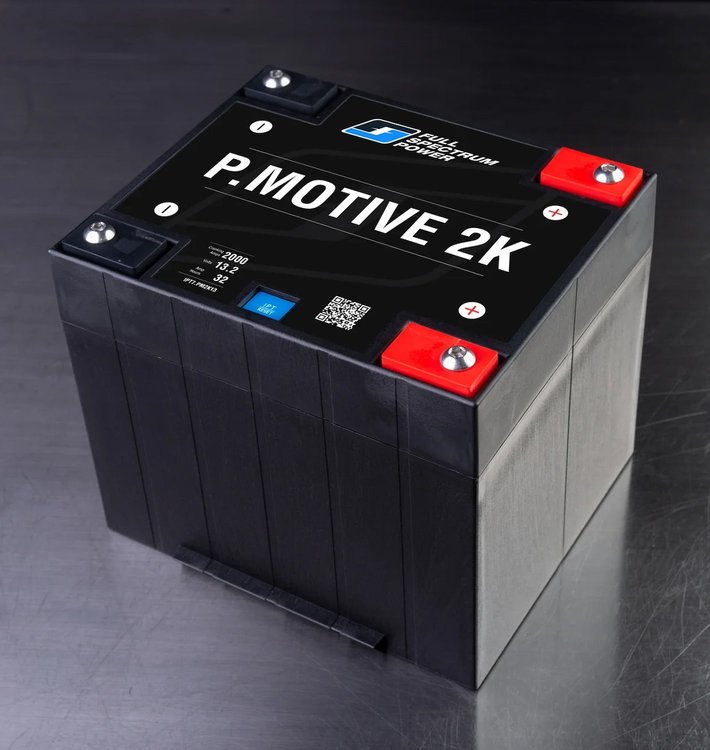 IPT7.PM2K13 P.MOTIVE 2K 12 V Lithium Battery, 2000ca / 36ah