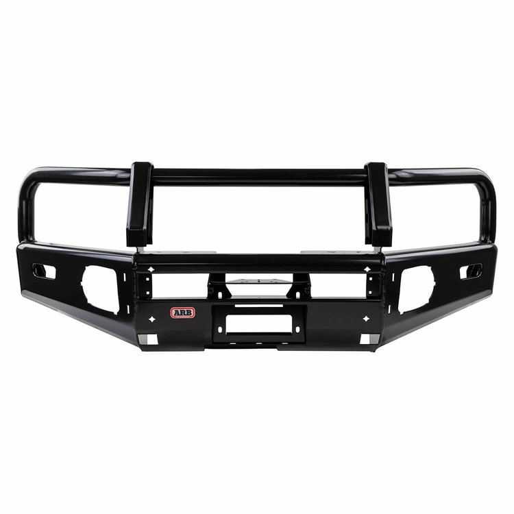 3414560B Summit Winch Bumper w/ Fit Kit [Black Finish]