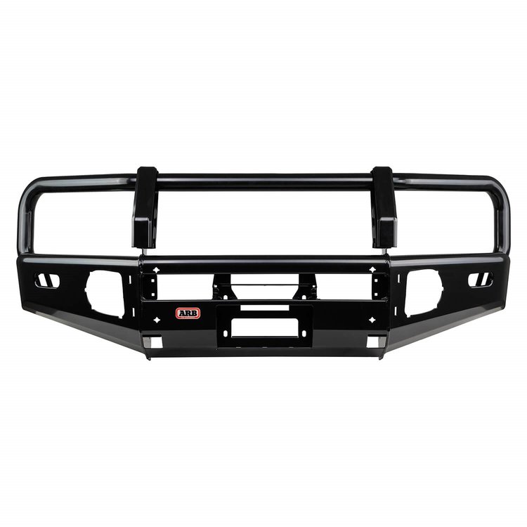 3414600B Summit Winch Bumper w/ Fit Kit [Black Finish]