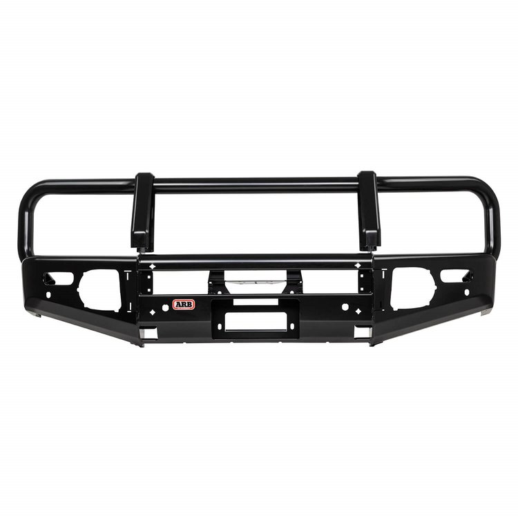 3421830B Summit Winch Bumper w/ Fit Kit [Black Finish]