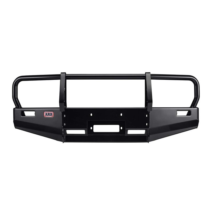 3423020B Winch Bumper w/ Fit Kit Fits Select Toyota Tacoma [Black Finish]