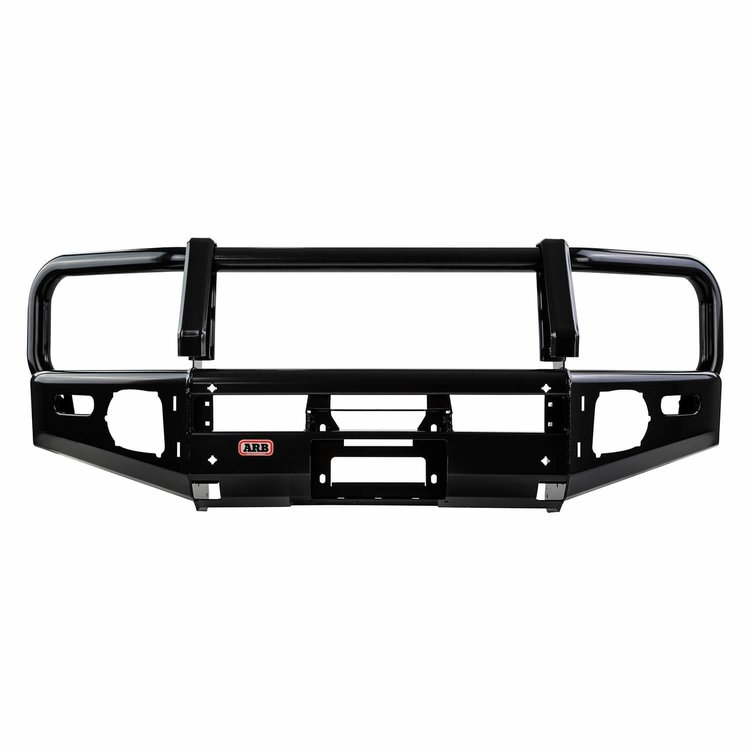3440500B Summit Winch Bumper w/ Fit Kit [Black Finish]
