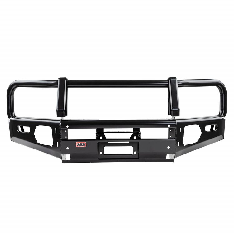 3440510B Summit Winch Bumper w/ Fit Kit [Black Finish]