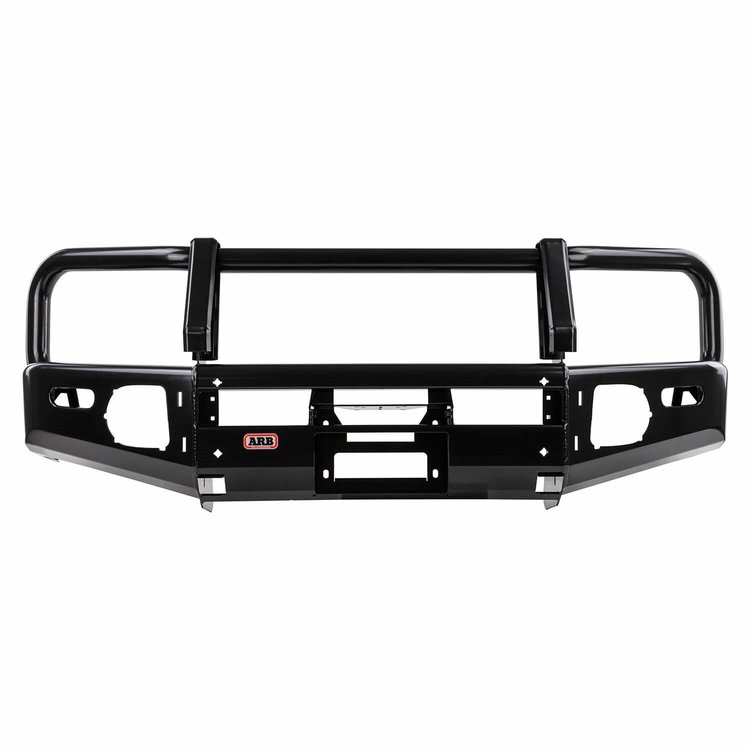 3440520B Summit Winch Bumper w/ Fit Kit [Black Finish]