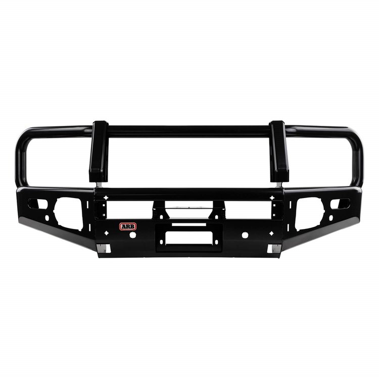 3440530B Summit Winch Bumper w/ Fit Kit [Black Finish]