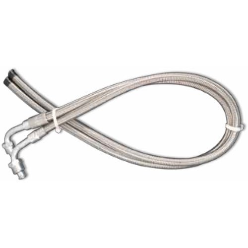 Power Steering Line Kit 1965-79 Attached Plastic Reservoir & GM Gearbox