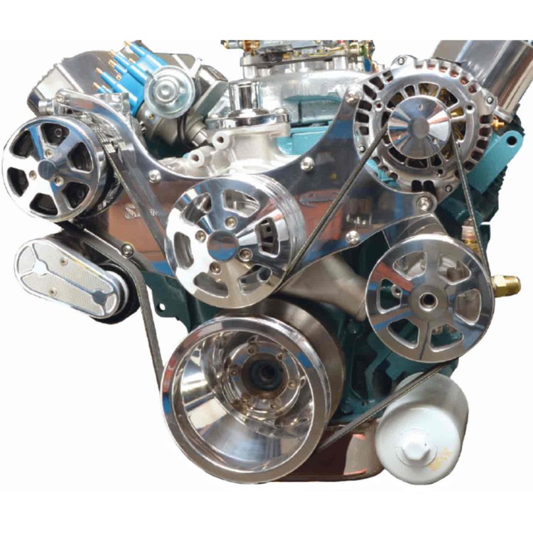 S-Drive Complete Serpentine Pulley Drive System Big Block Mopar