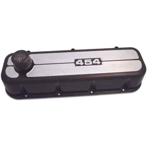 VALVE COVERS BBCHEV TALL DIAMOND HIGHLT