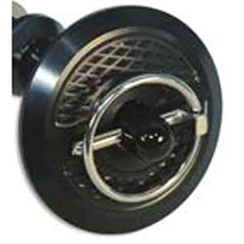Diamond Series Hood Pin Kit Black Anodized