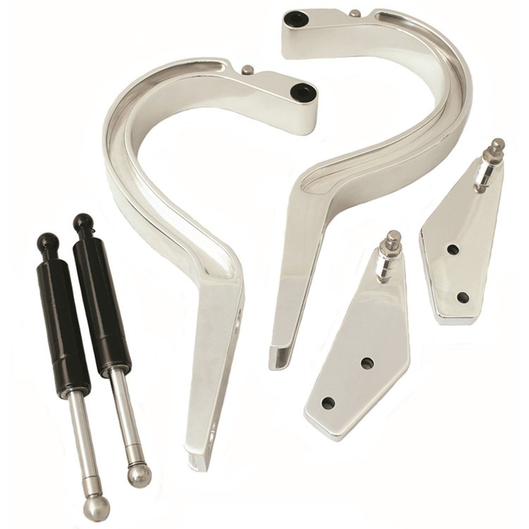 Billet Trunk Hinges 1966-67 Chevy II, Nova