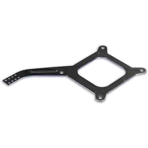 CHROME STEEL CARBURETOR LINKAGE PLATE