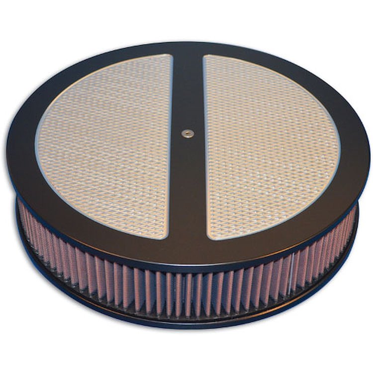 AIR CLEANER 14 ROUND DIAMOND HIGH LIGHT