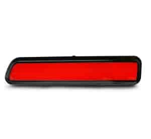 Billet Taillight Bezel and Lens Assembly for 1969 Camaro [Gloss Black Anodized Finish]