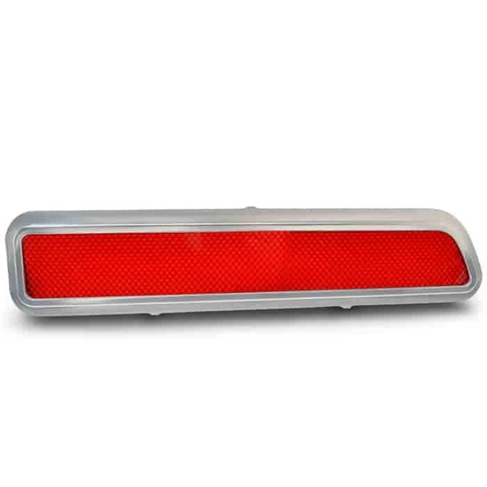 Billet Taillight Bezel and Lens Assembly for 1969 Camaro [Clear Anodized Finish]