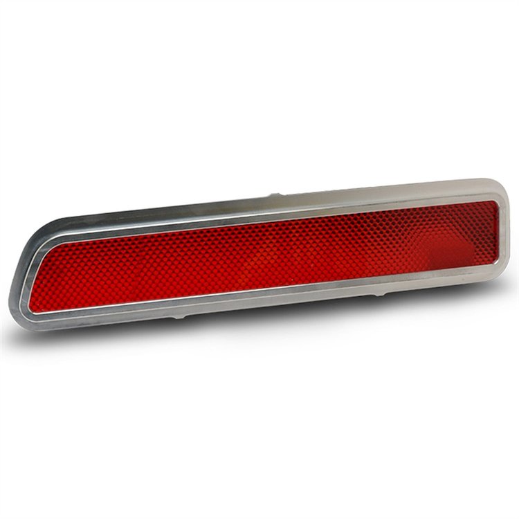 Billet Taillight Bezel and Lens Assembly for 1969 Camaro [Raw Mahchined]