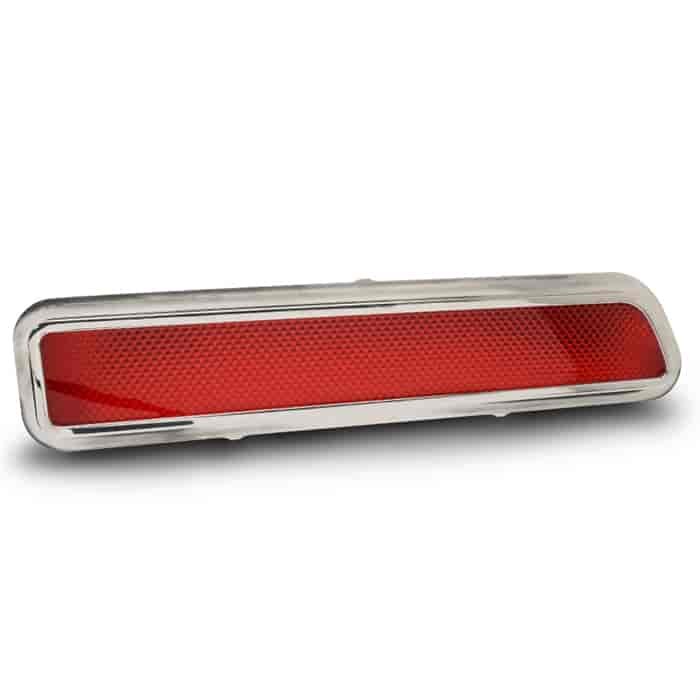 Billet Taillight Bezel and Lens Assembly for 1969 Camaro [Bright Polished Finish]